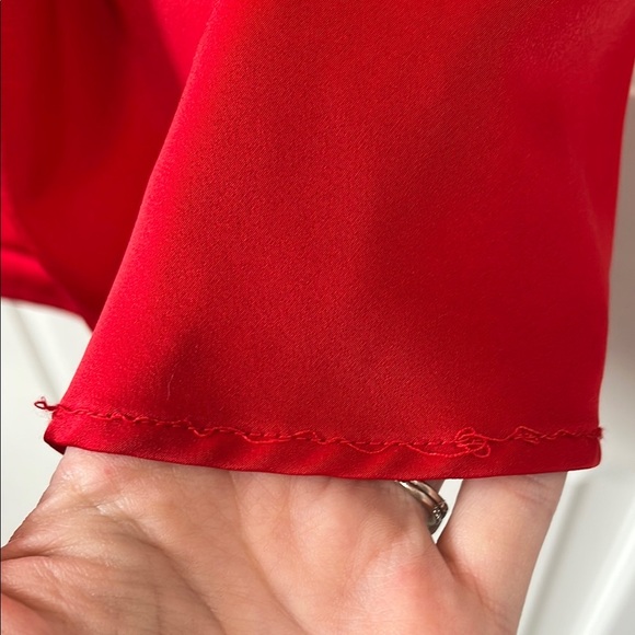 Francesca's Studio 19 Flirty Red Spaghetti Strap Mini Dress - Size Medium - Picture 6 of 13